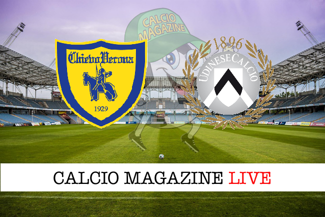 Chievo-Udinese cronaca diretta, risultato in tempo reale