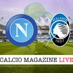 Napoli Atalanta cronaca diretta live risultato tempo reale