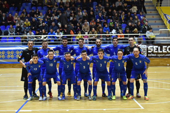 Nazionale Futsal verso l'Europeo: 18 azzurri convocati per il raduno