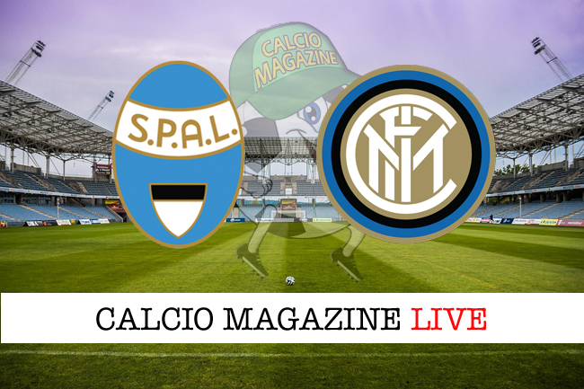 Spal Inter cronaca diretta live risultato in tempo reale