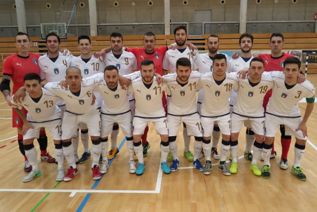 EuroFutsal, ufficializzata la lista degli Azzurri per l'Europeo