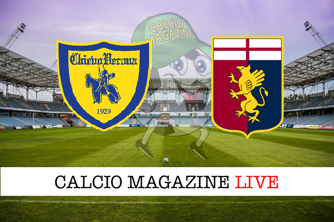 Chievo Verona Genoa cronaca diretta live risultato in tempo reale