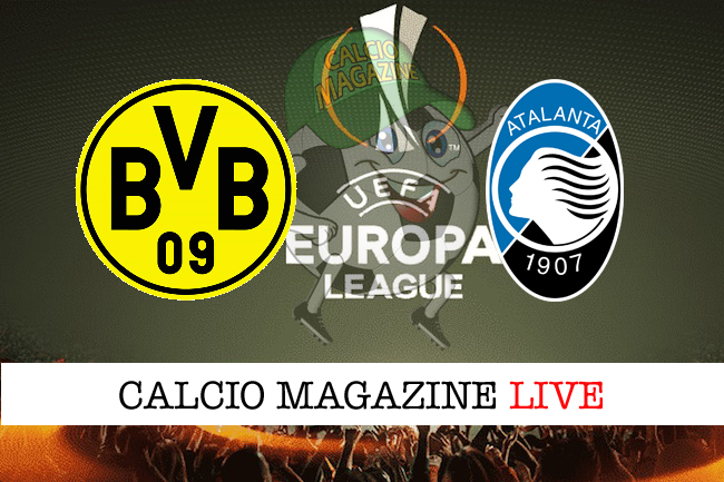 Europa League, Borussia Dortmund-Atalanta 3-2: il tabellino