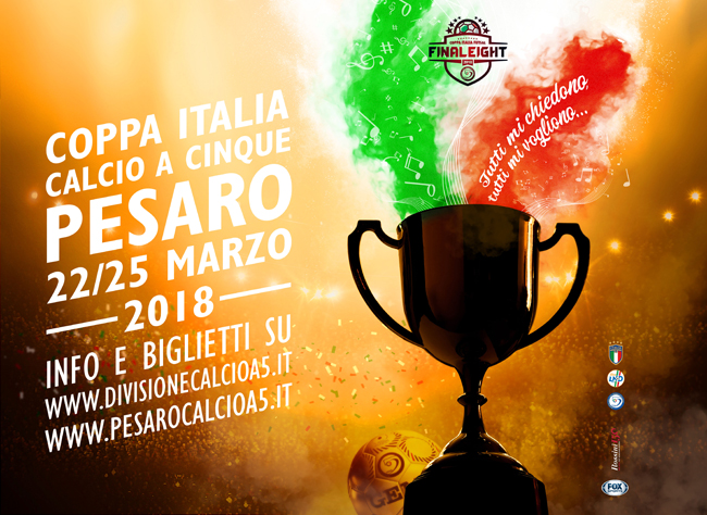 Coppa Italia Calcio a Cinque 2018, sorteggiati i quarti di finale