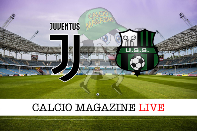 Juventus-Sassuolo: cronaca diretta, risultato in tempo reale