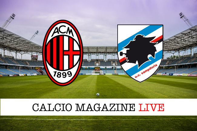 Milan Sampdoria cronaca diretta live risultato in tempo reale