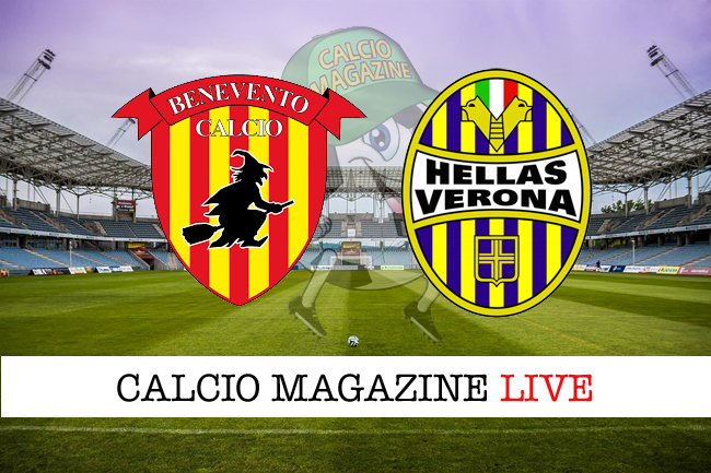 Benevento Verona diretta recupero campionato