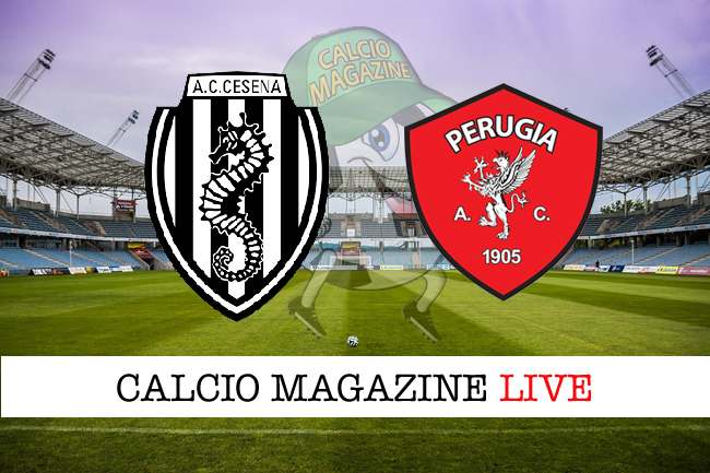 Cesena Perugia cronaca diretta live risultato in tempo reale
