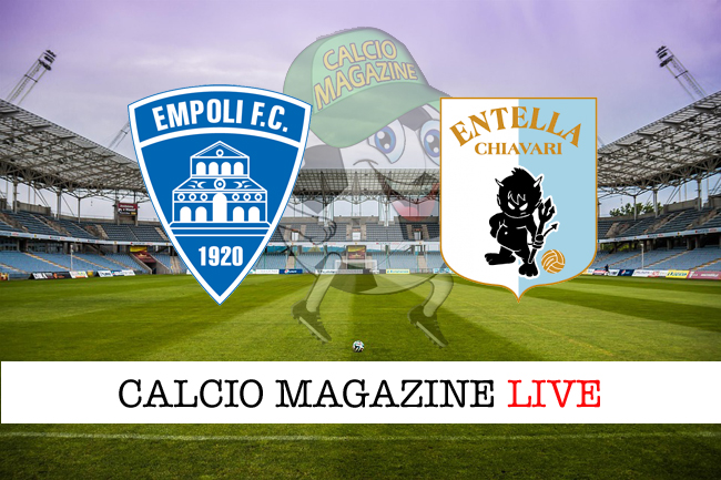 Empoli - Virtus Entella: cronaca diretta, risultato in tempo reale