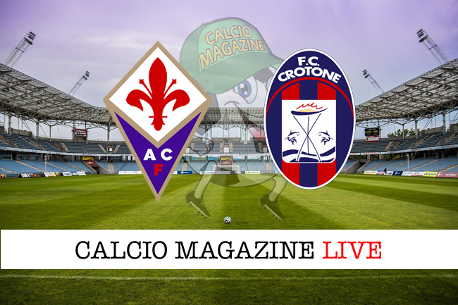 Fiorentina Crotone cronaca diretta live risultato in tempo reale
