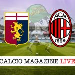 Genoa Milan cronaca diretta risultato in tempo reale