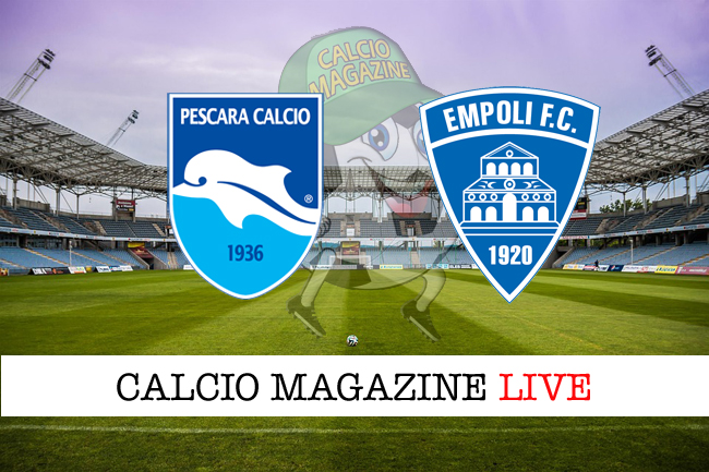 Pescara - Empoli 0-1, il tabellino