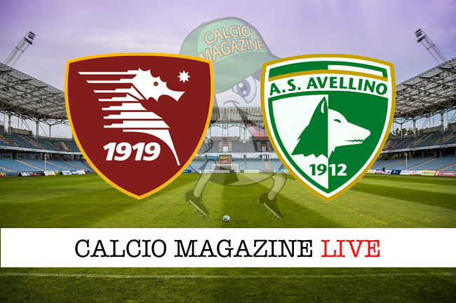 Salernitana - Avellino: cronaca diretta, risultato in tempo reale