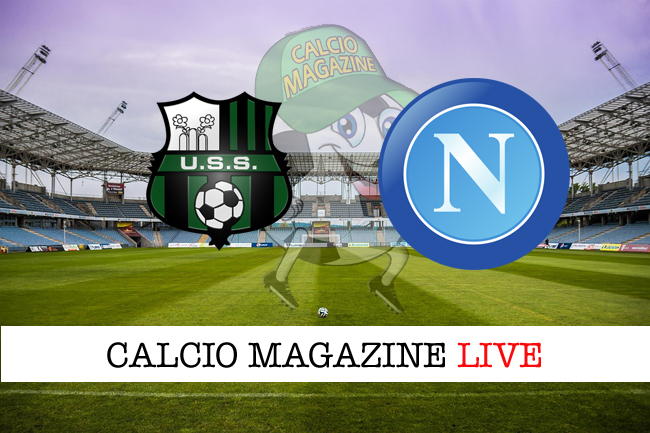 Sassuolo Napoli cronaca diretta risultato tempo reale