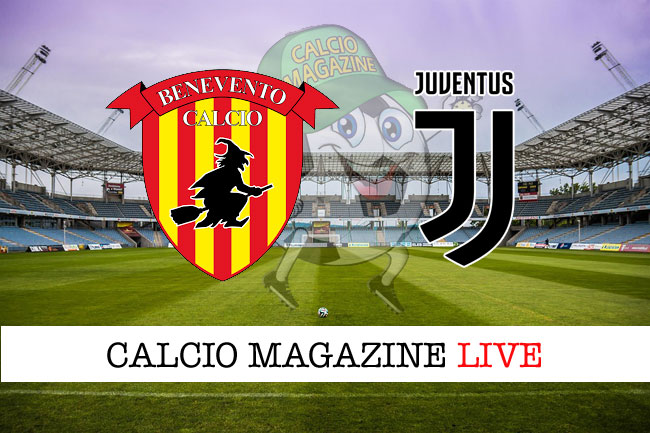 Benevento Juventus cronaca diretta