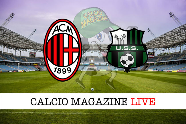 Milan - Sassuolo 1-0, il tabellino