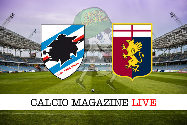 Sampdoria Genoa live cronaca diretta risultato tempo reale