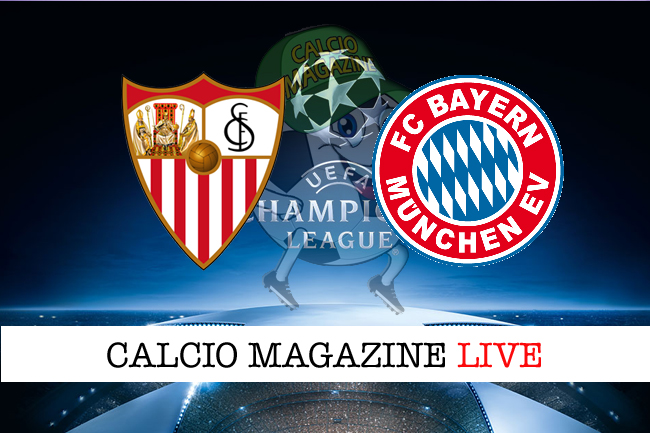 Siviglia Bayern Monaco quarti finale andata Champions League