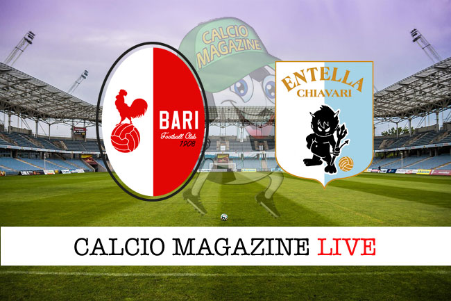 Bari Virtus Entella cronaca diretta risultato tempo reale