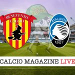 Benevento Atalanta cronaca diretta risultato tempo reale