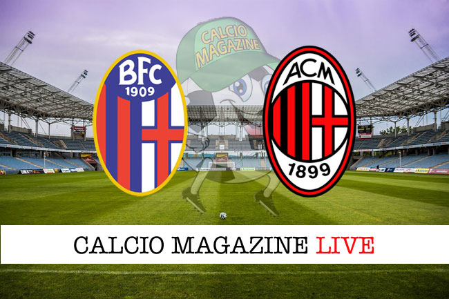 Bologna - Milan 1-2, il tabellino