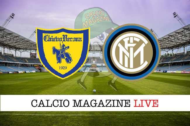 Chievo Inter diretta tabellino risultato tempo reale