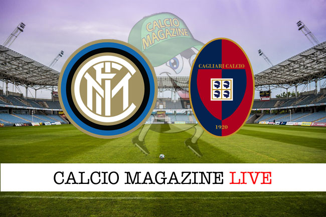 Inter Cagliari cronaca diretta risultato tempo reale