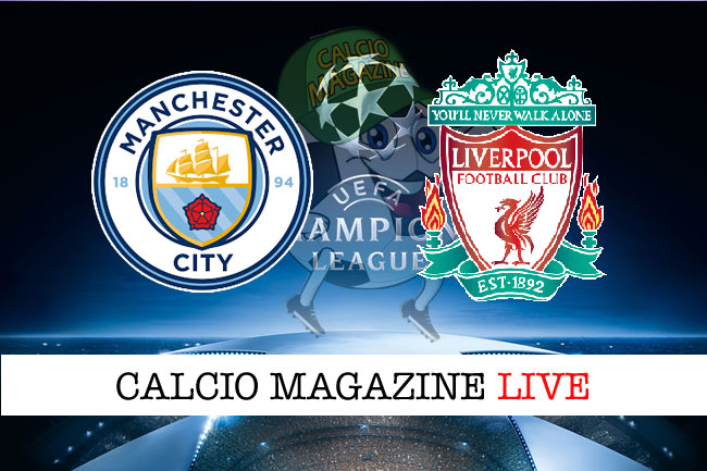 Manchester City Liverpool cronaca diretta risultato in tempo reale