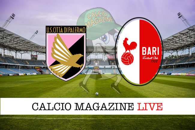 Palermo Bari cronaca diretta risultato tempo reale