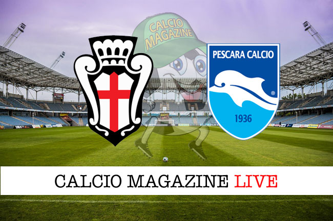 Pro Vercelli - Pescara 3-1, il tabellino