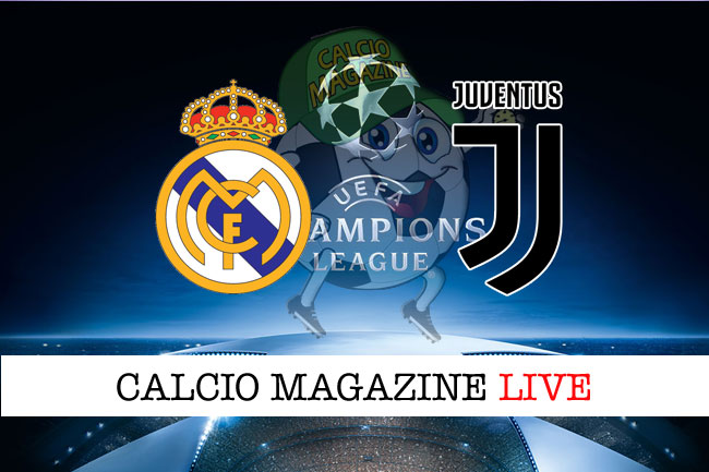 Real Madrid Juventus cronaca diretta risultato in tempo reale