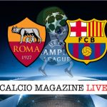 Roma Barcellona cronaca diretta risultato in tempo reale