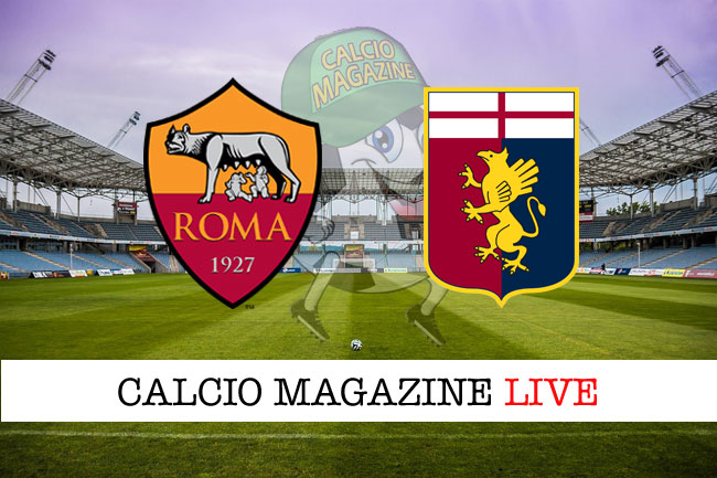 Roma - Genoa 3-3, il tabellino