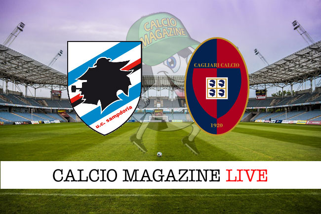 Sampdoria - Cagliari 1-0: decide Quagliarella su rigore