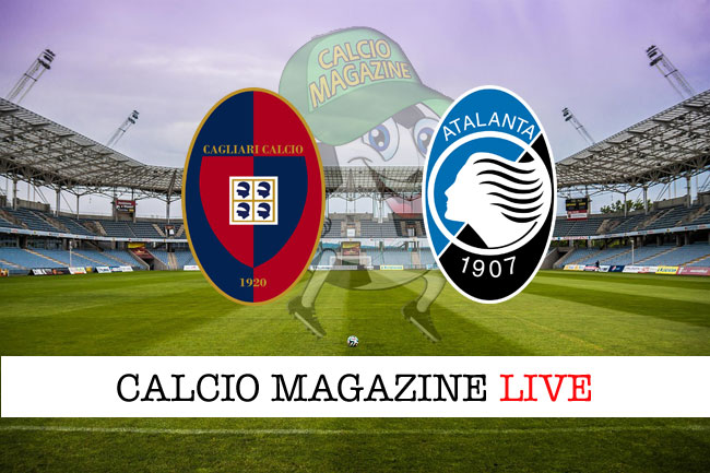 Cagliari Atalanta diretta risultato tabellino tempo reale