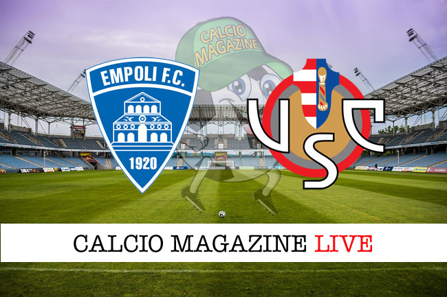 Empoli Cremonese cronaca diretta risultato tempo reale