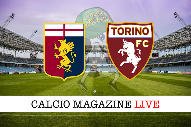 Genoa Torino cronaca direttta risultato tempo reale