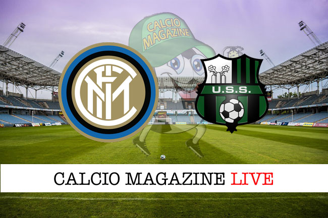 Inter - Sassuolo 1-2, il tabellino