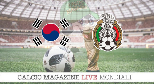 Corea del Sud - Messico 1-2, il tabellino