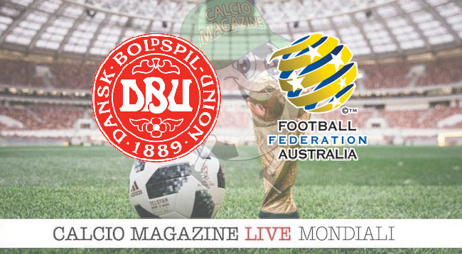 Danimarca - Australia 1-1, il tabellino