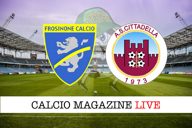 Frosinone - Cittadella 1-1, il tabellino della sfida playoff