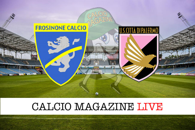 Frosinone Palermo cronaca diretta risultato in tempo reale