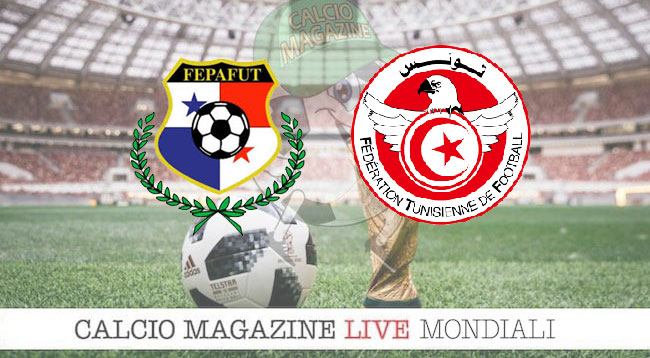 Panama Tunisia tabellino risultato finale