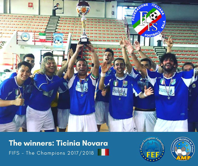 La Ticinia Novara conquista 6° scudetto FIF