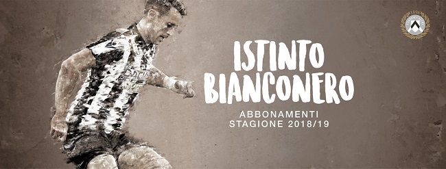 Abbonamenti Udinese 2018 - 2019: prezzi e informazioni