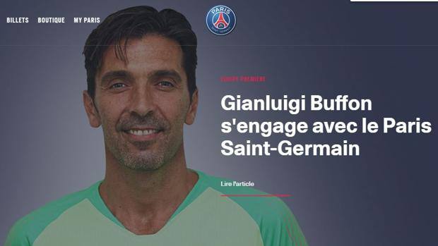 Buffon si presenta al PSG: "Porterò la mia fame di vittorie" 