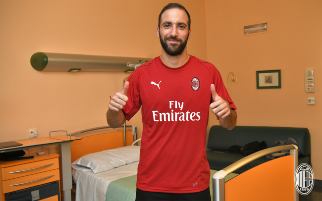 Serie A - Milan, è il giorno di Higuain: "Ho già parlato con Gattuso"