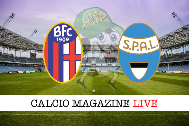 Bologna Spal risultato tempo reale tabellino diretta