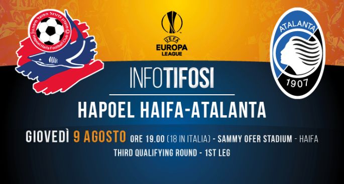 Hapoel Haifa-Atalanta: cronaca diretta e risultato in tempo reale 