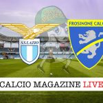 Lazio Frosinone live tabellino risultato diretta